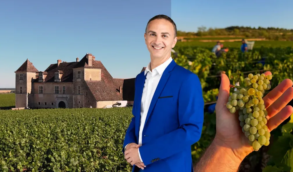 Arnaud Lefèvre en direct du Clos de Vougeot
