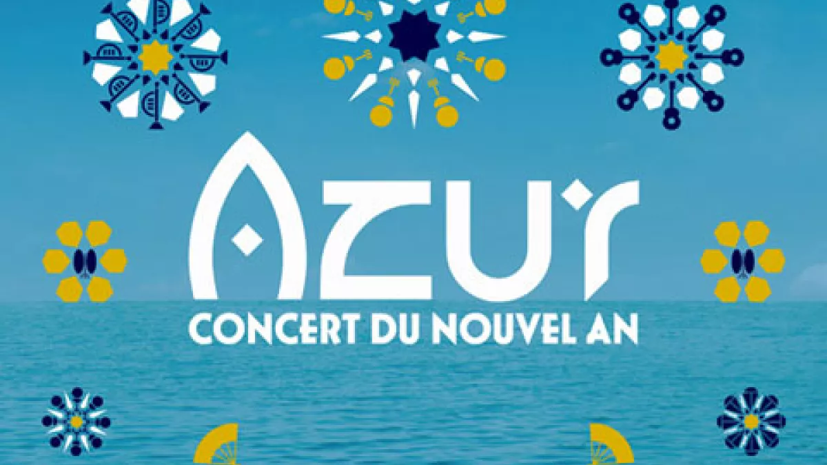 azur illustr CP affiche concert Azur