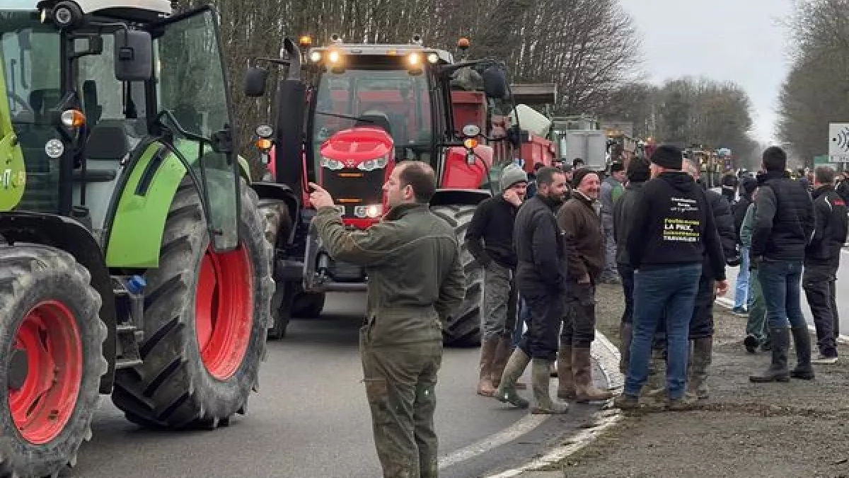 Manifestation des agriculteurs Manifestation des agriculteurs