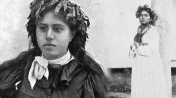 Photo de la reine Pōmare IV jeune