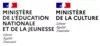 Logo Ministère de l'Education Nationale et de la Jeunesse / Ministère de la Culture (2020) Logo Ministère de l'Education Nationale et de la Jeunesse / Ministère de la Culture (2020)