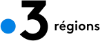logo france 3 régions - couleur - noir