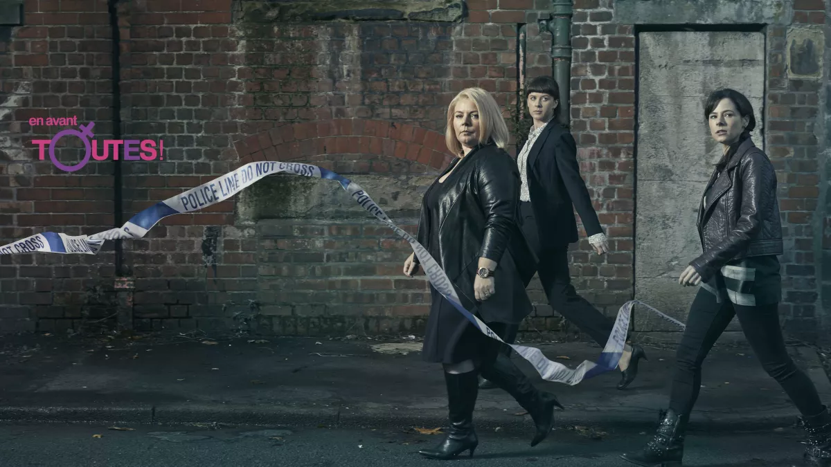 Joanna Scanlan, Alexandra Roach et Elaine Cassidy, héroïnes de No Offence