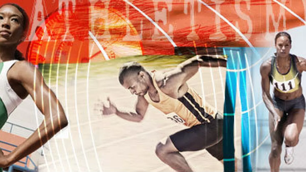 affiche meeting athlétisme - @ Shop option/suivi Région Guadeloupe