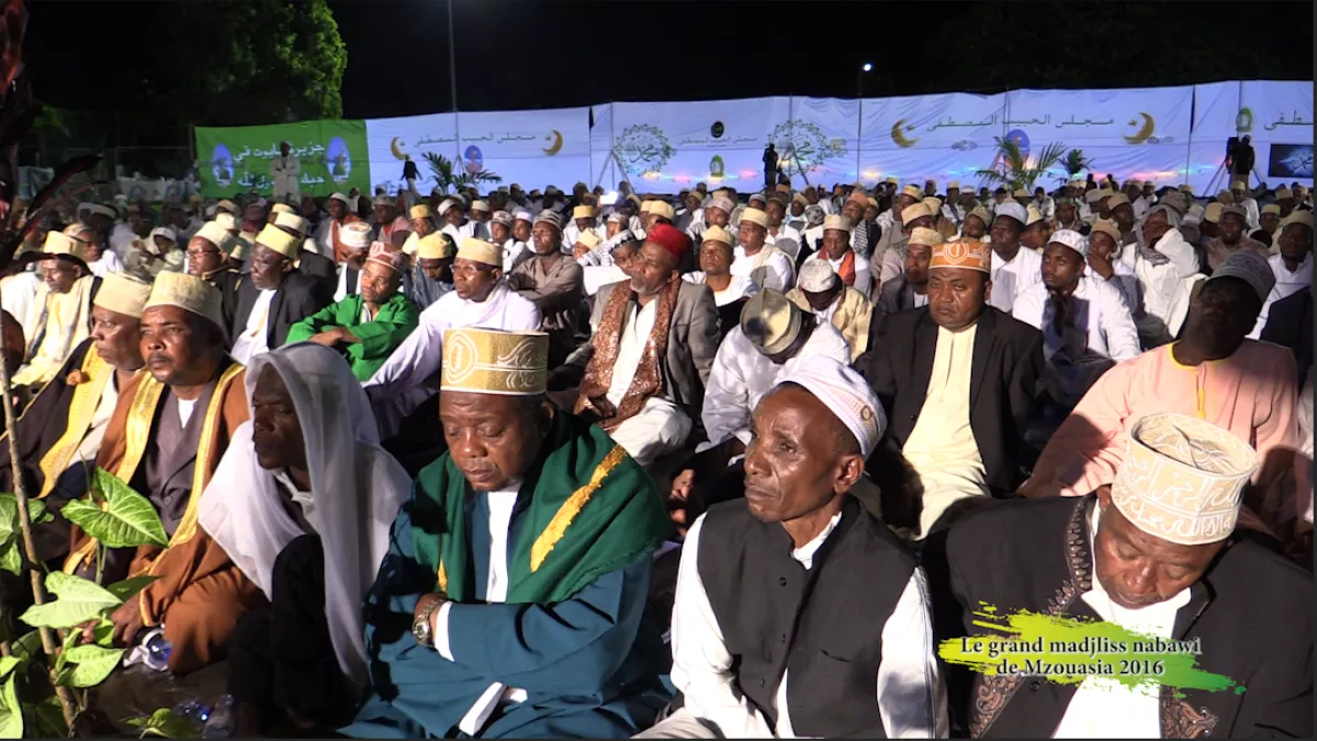 Le grand madjiliss à Mzouazia