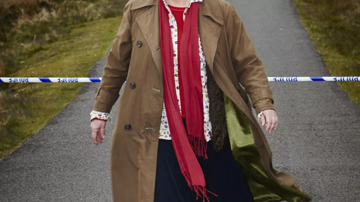 Photo de Brenda Blethyn, extraite d'un épisode des Enquêtes de Vera