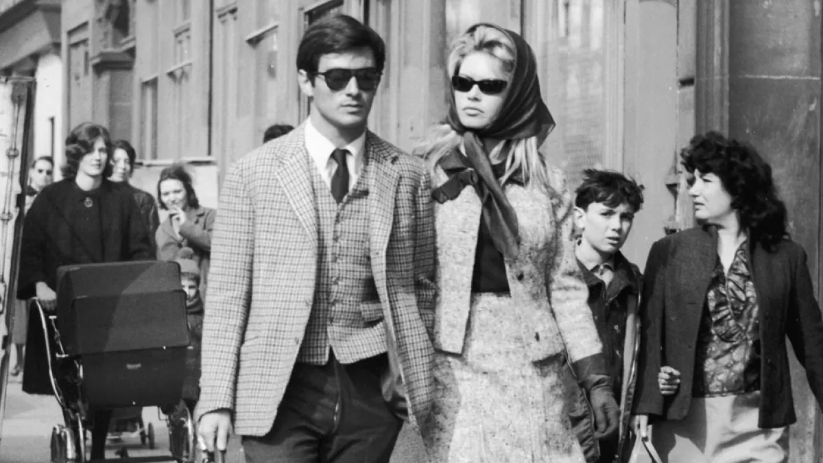 Brigitte Bardot et Sami Frey © Getty images 