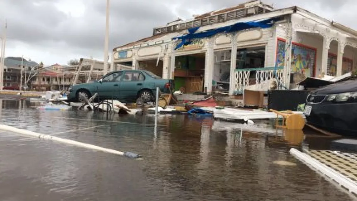 Cyclone Irma @la1ere.francetvinfo.fr