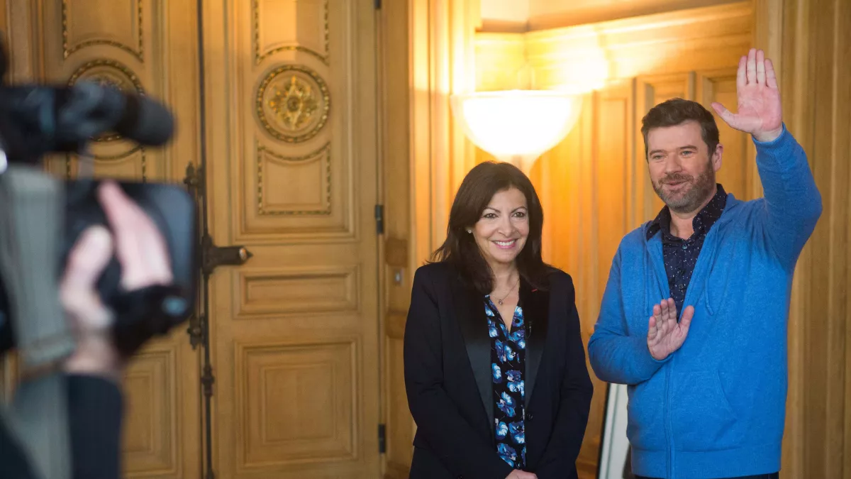 Anne Hidalgo & Yvan Hallouin © JBGurliat