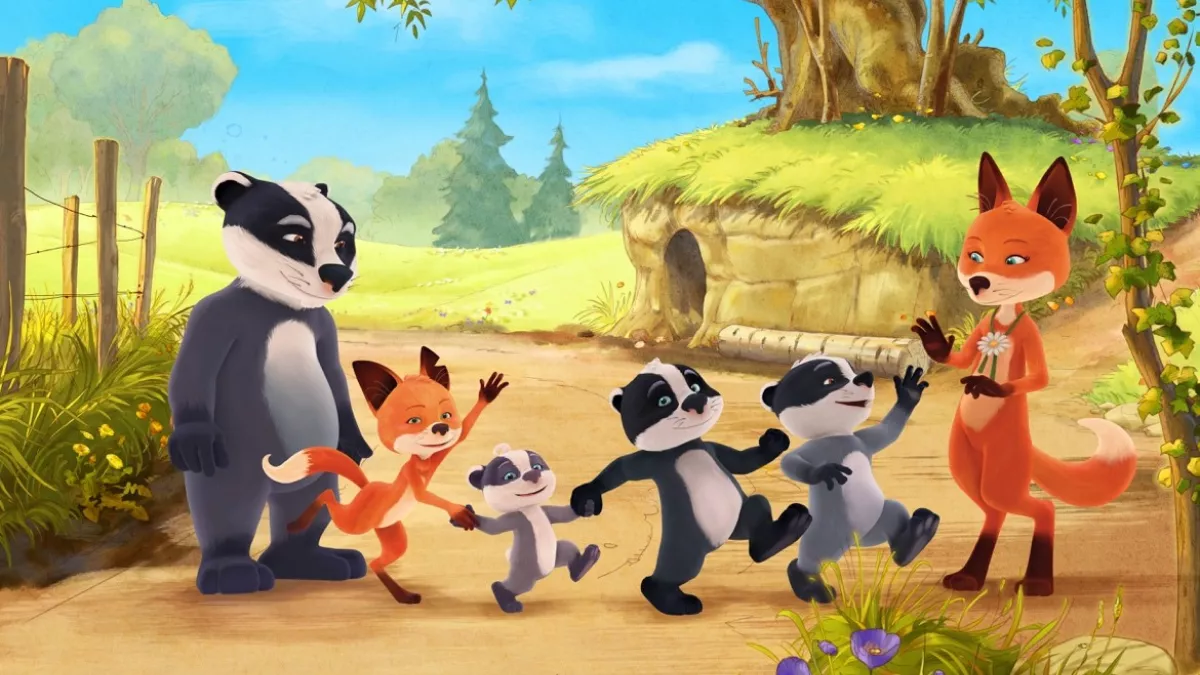 La famille Blaireau-Renard