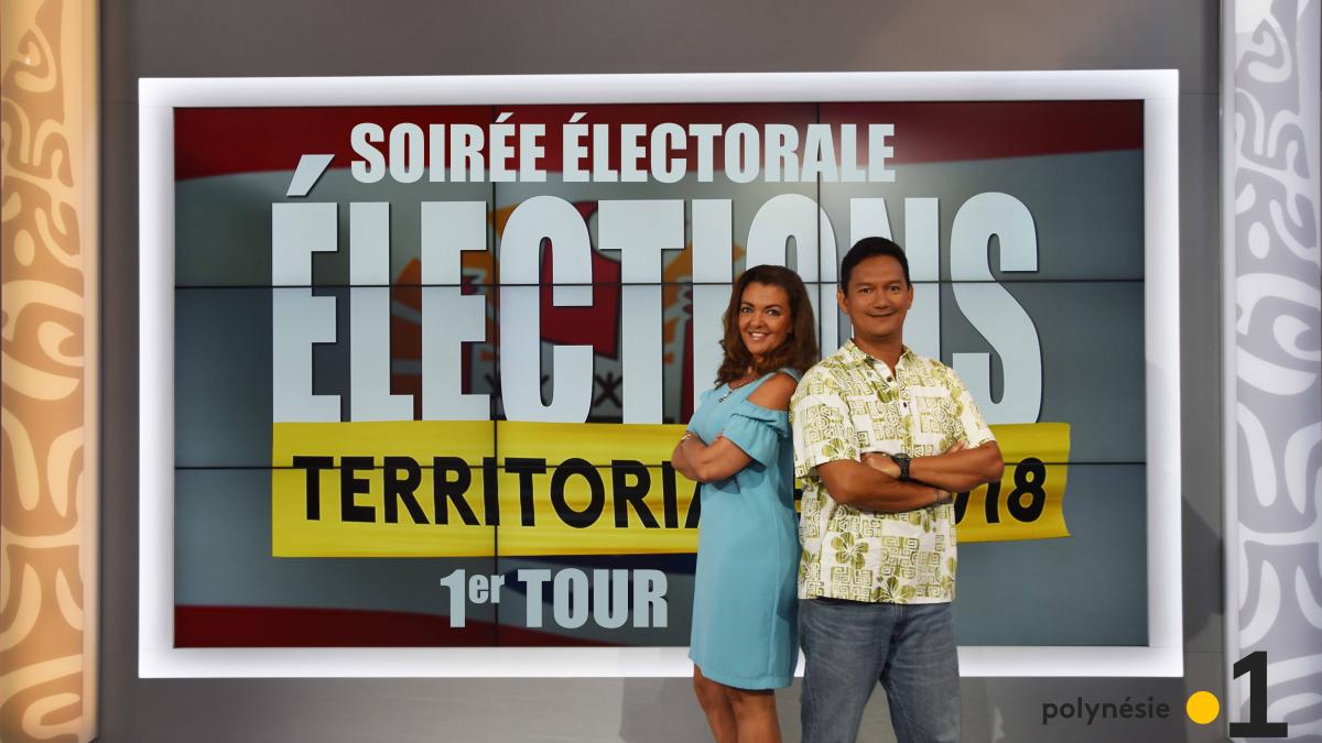 Territoriales 2018 - soirée électorale 1er tour