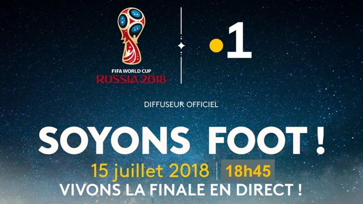 LA FINALE DE LA COUPE DU MONDE DE LA FIFA 2018TM SUR #REUNION LA 1ERE