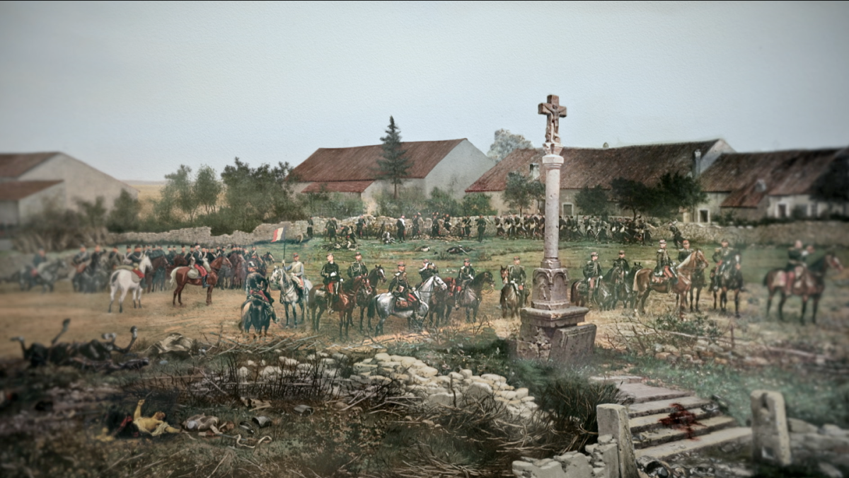 Panoramas de guerre - crédit Musée de la Guerre de 1870 et de l'Annexion