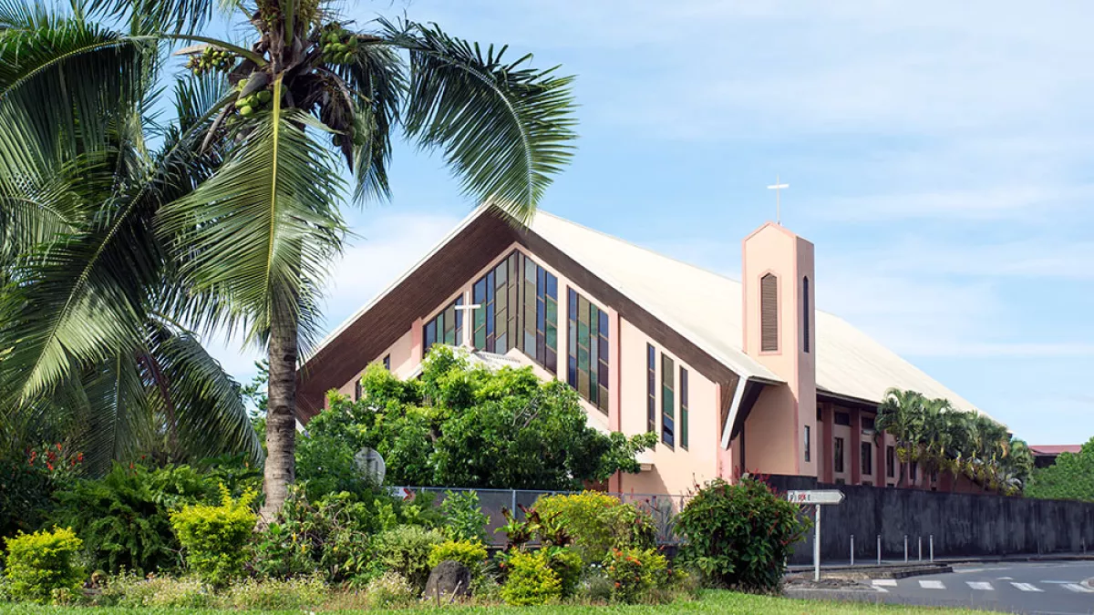 L'église Sainte-Thérèse de Fautaua