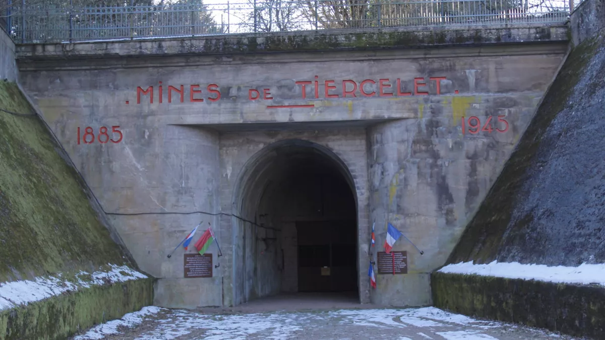 RODINA Mine de Tiercelet à Thil - crédit FTV