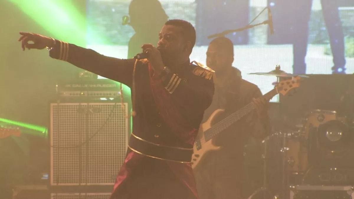 Harmonik lors du Haïtian Compas Festival