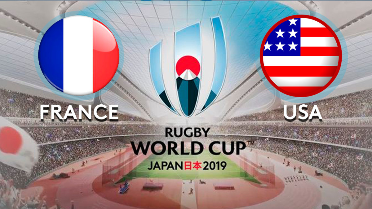 Coupe du monde de rugby 2019 France / Etats-Unis