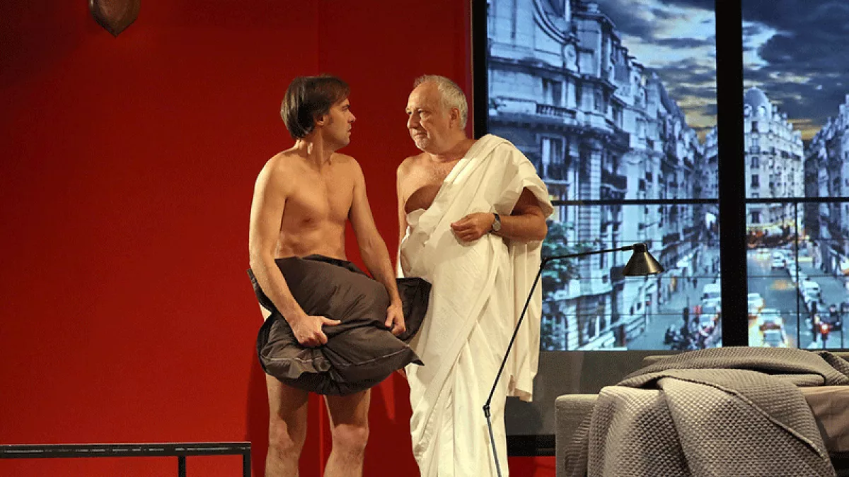 DEUX HOMMES TOUT NUS