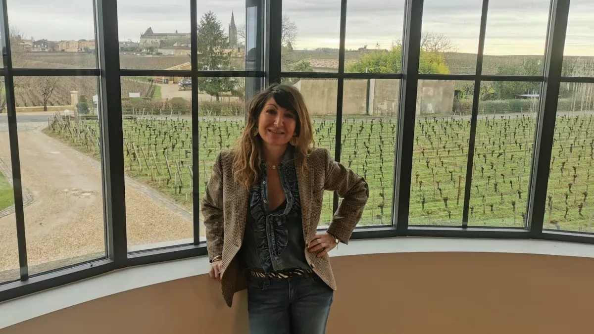 Juliette Bécot, à la tête d’un 1er cru classé de Saint-Emilion © JPS