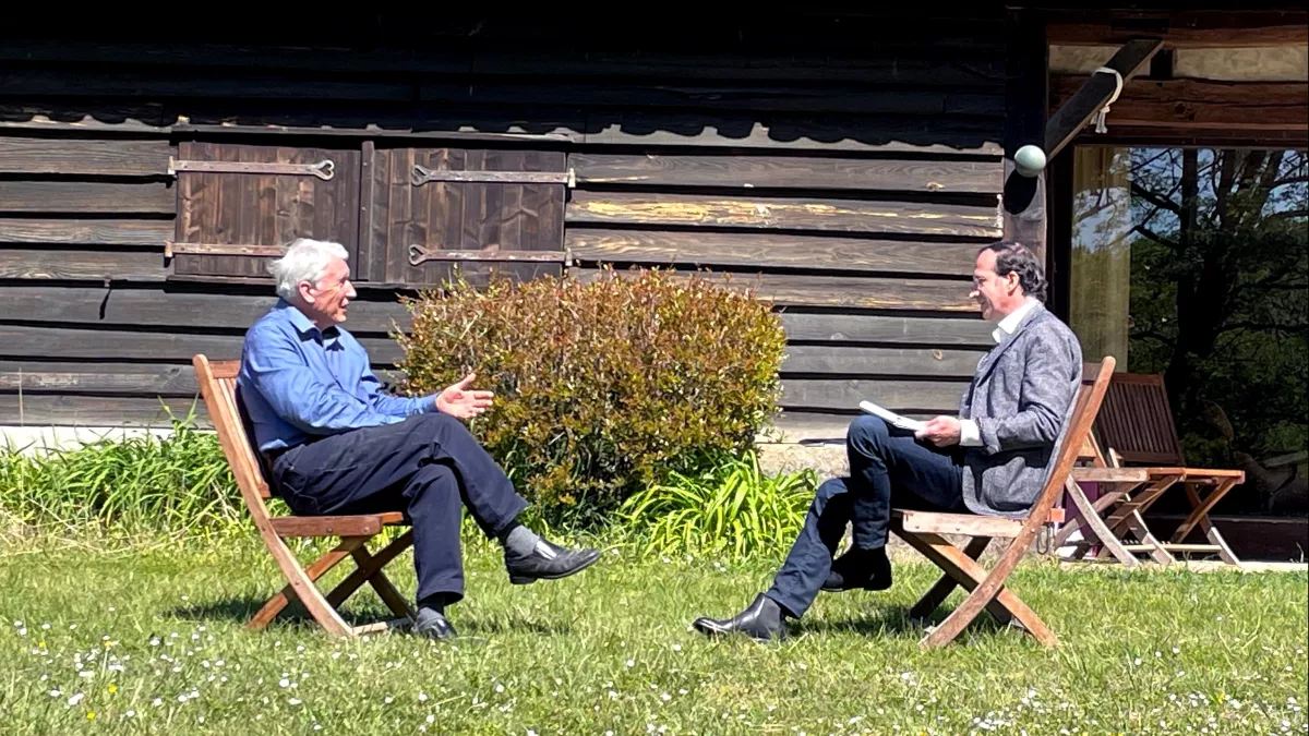 Gilbert Mitterrand à Latche