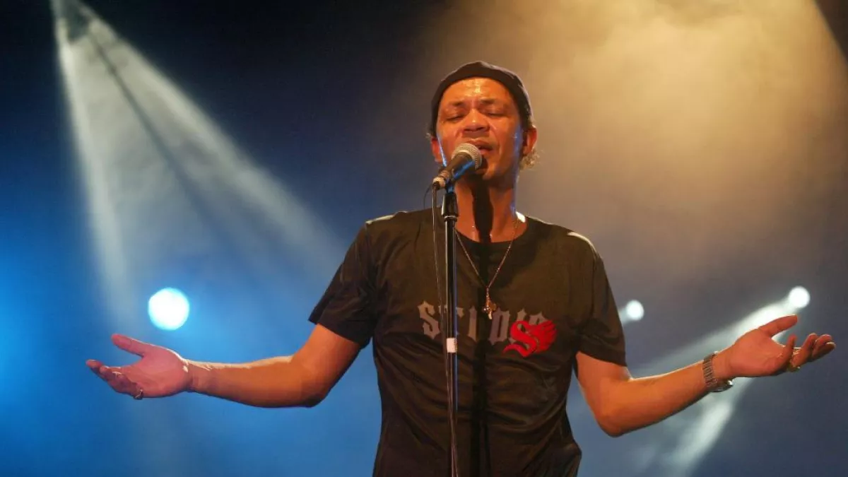 Concert Patrick Saint-Éloi 2003 au Gosier