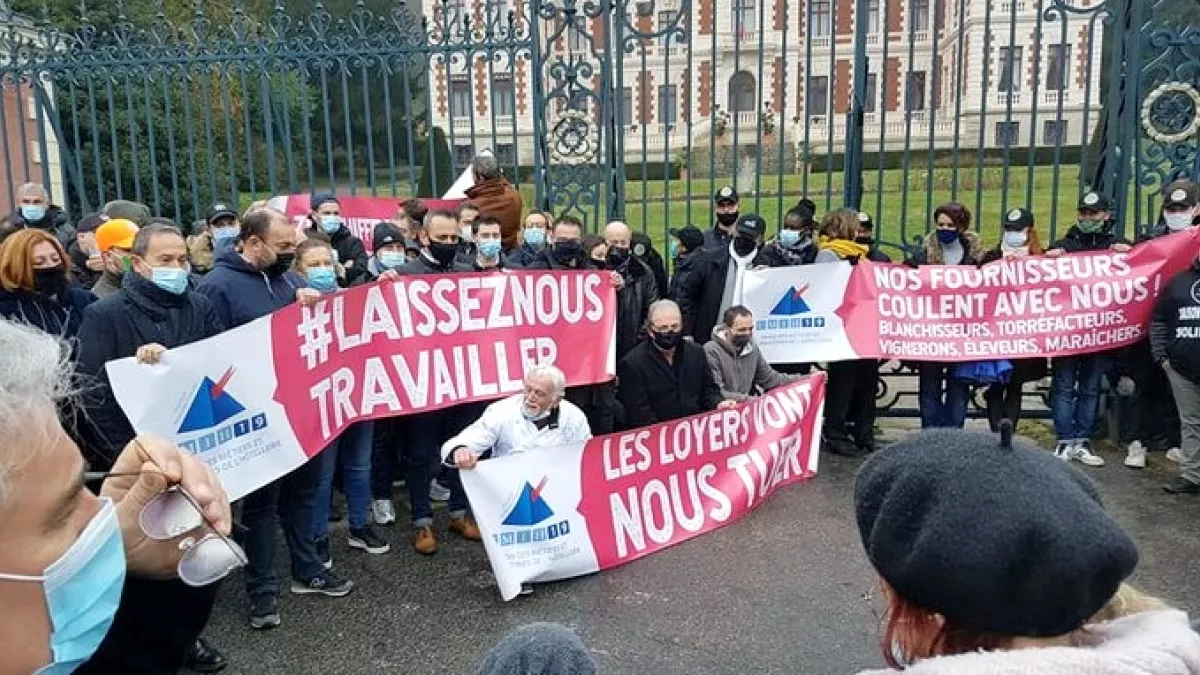 restaurateurs en colère