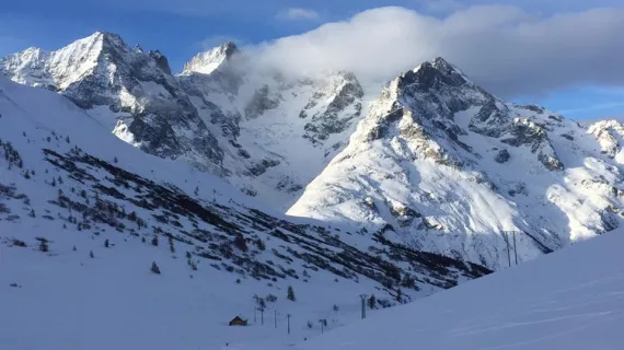 La Meije vue depuis le col du Lautaret / FTV