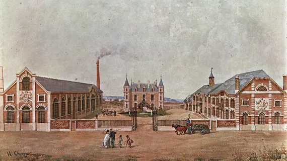 Peinture Maison Poulain