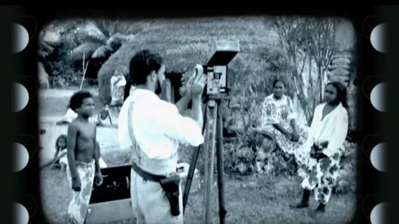 Reconstitution d'un village à Lifou