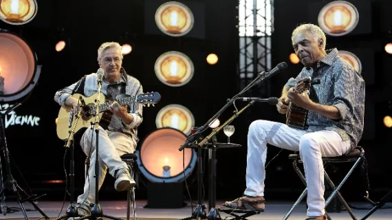 Caetano et Gil, Jazz à Vienne 2015 