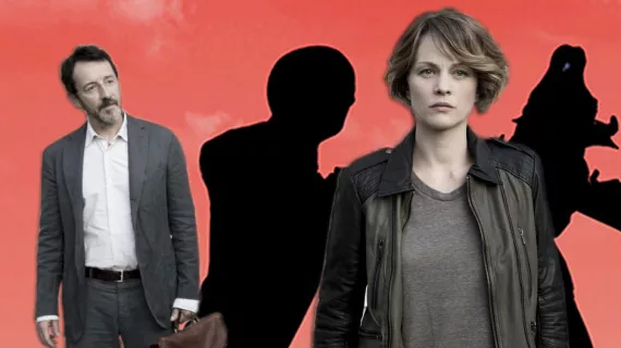 LE PASSAGER SERIE POLICIERE INSPIREE DE LA MYTHOLOGIE GRECQUE AVEC JEAN HUGUES ANGLADE - RAPHAELLE AGOGUE...