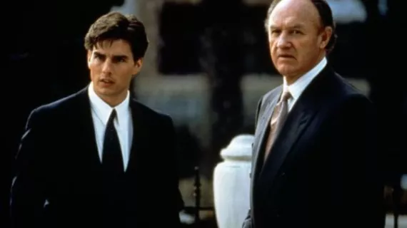 LA FIRME - THRILLER DE SYDNEY POLLACK AVEC TOM CRUISE, JEANNE TRIPPLEHORN, GENE HACKMAN SUR RÉUNION 1ERE