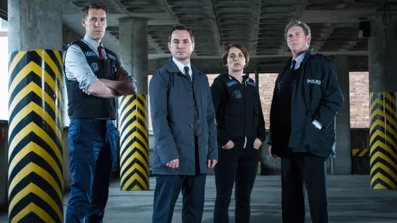 Martin Compston, Vicky McClure, Adrian Dunban