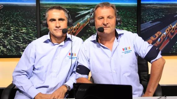 Portrait de Laurent Jalabert et Thierry Adam