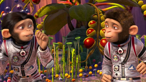 LES CHIMPANZES DE L'ESPACE