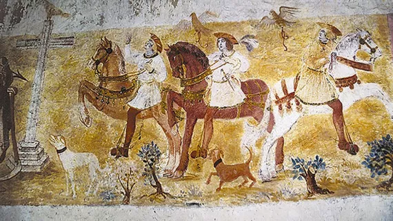 Peinture médiévale en Puisaye