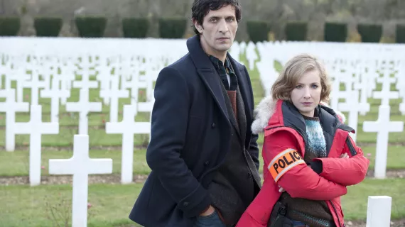Gaëlle Bona (Clara Merisi) et David Kammenos (François Gilbert) (c) Christophe Lartige / CL2P / FTV