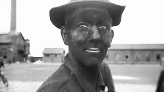 Mineur de l'après-guerre