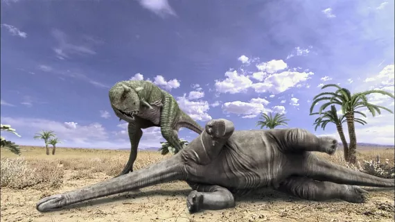 LA RELEVE DU DINOSAURE