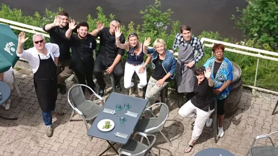 A l'Auberge du lac du Guery