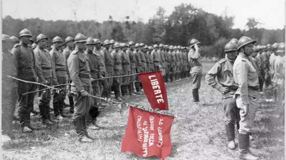 Soldats Russes à La Courtine