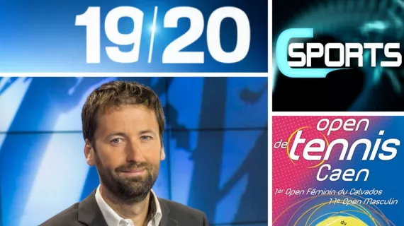 JT 19/20 Normandie édition de Caen en direct Open de Caen