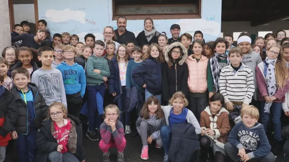 Photo de classe à Mussidan