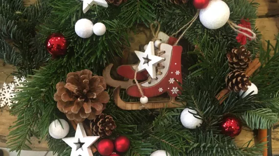Couronne de Noël 
