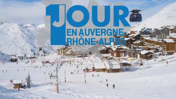 Un jour en AURA Val Thorens