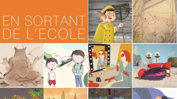 En sortant de l'école