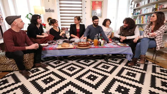 Repas entre amis à Angoulême