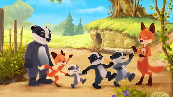 La famille Blaireau-Renard