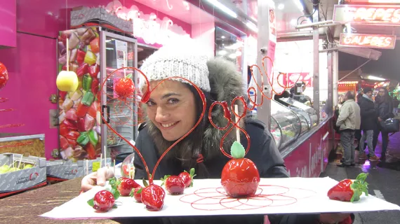 Gaëlle Grandon au carnaval de Chalon