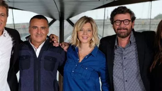 de gauche à droite Jean-Noël Mirande, Stéphane Houdet, Wendy Bouchard, Yvan Hallouin et Christine Berrou ©Gilles Gustine